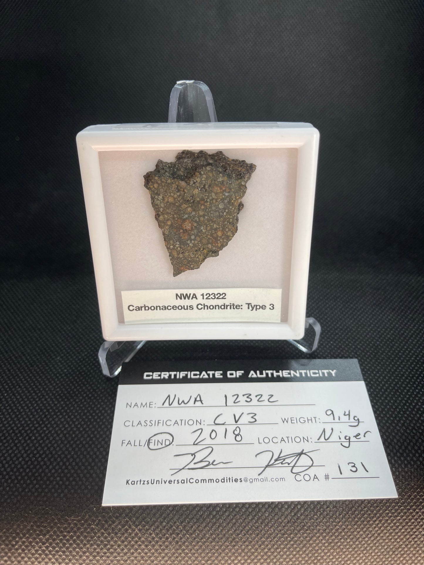 Carbonaceous Chondrite Type 3