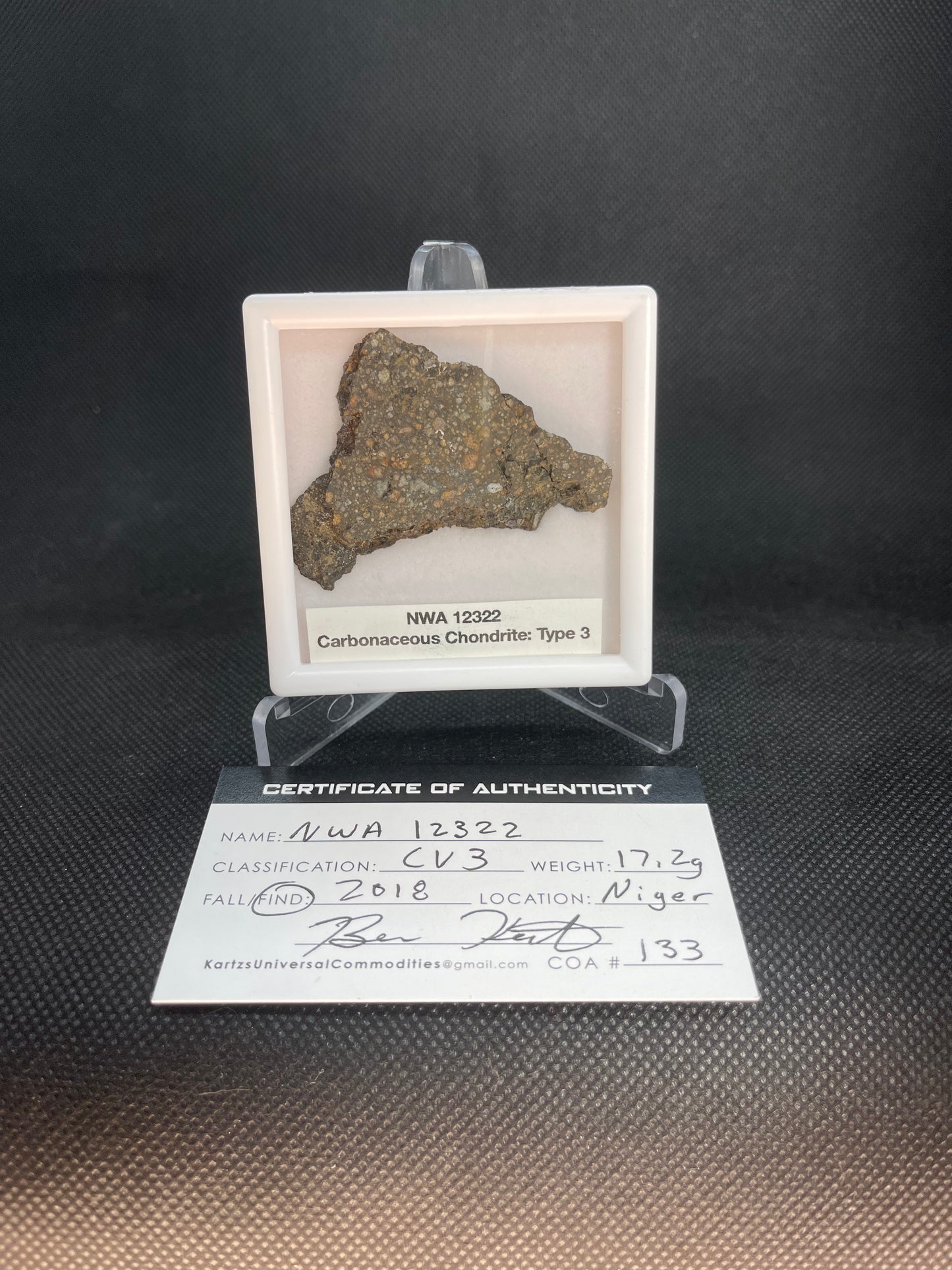 Carbonaceous Chondrite Type 3