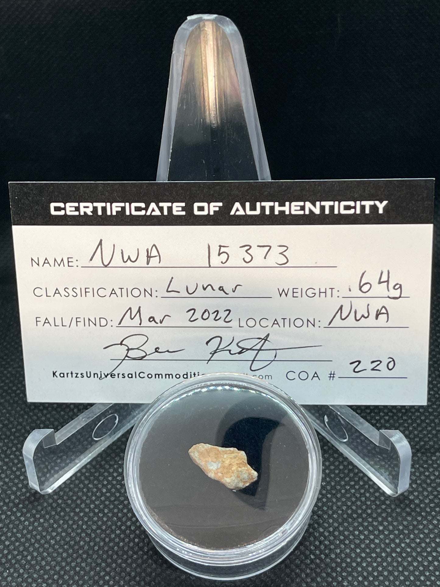 Lunar Meteorite